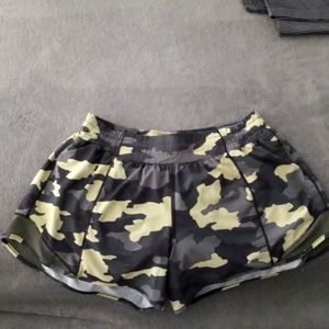 Lululemon camouflage  shorts